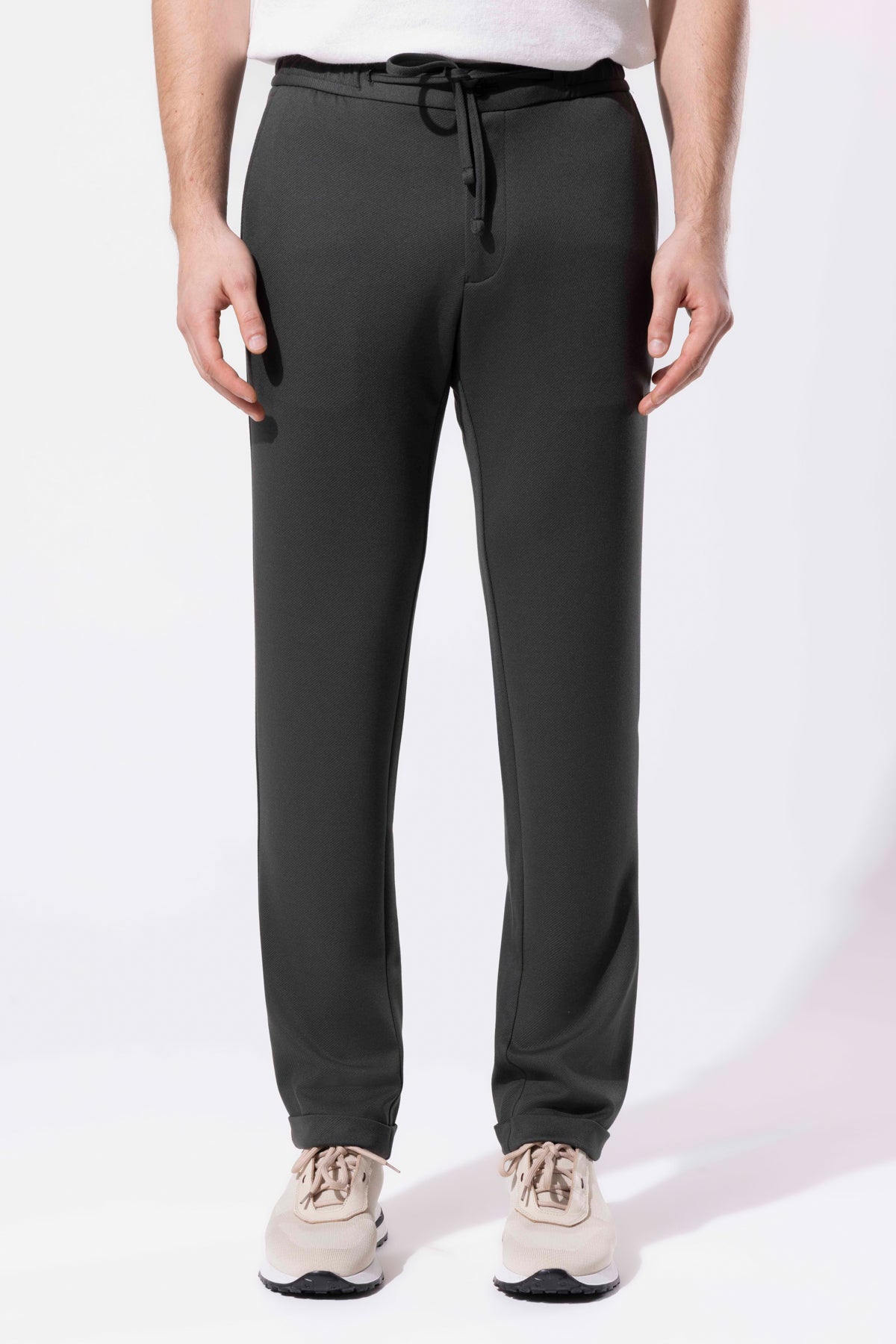 Men's Pants with Drawstring Waist