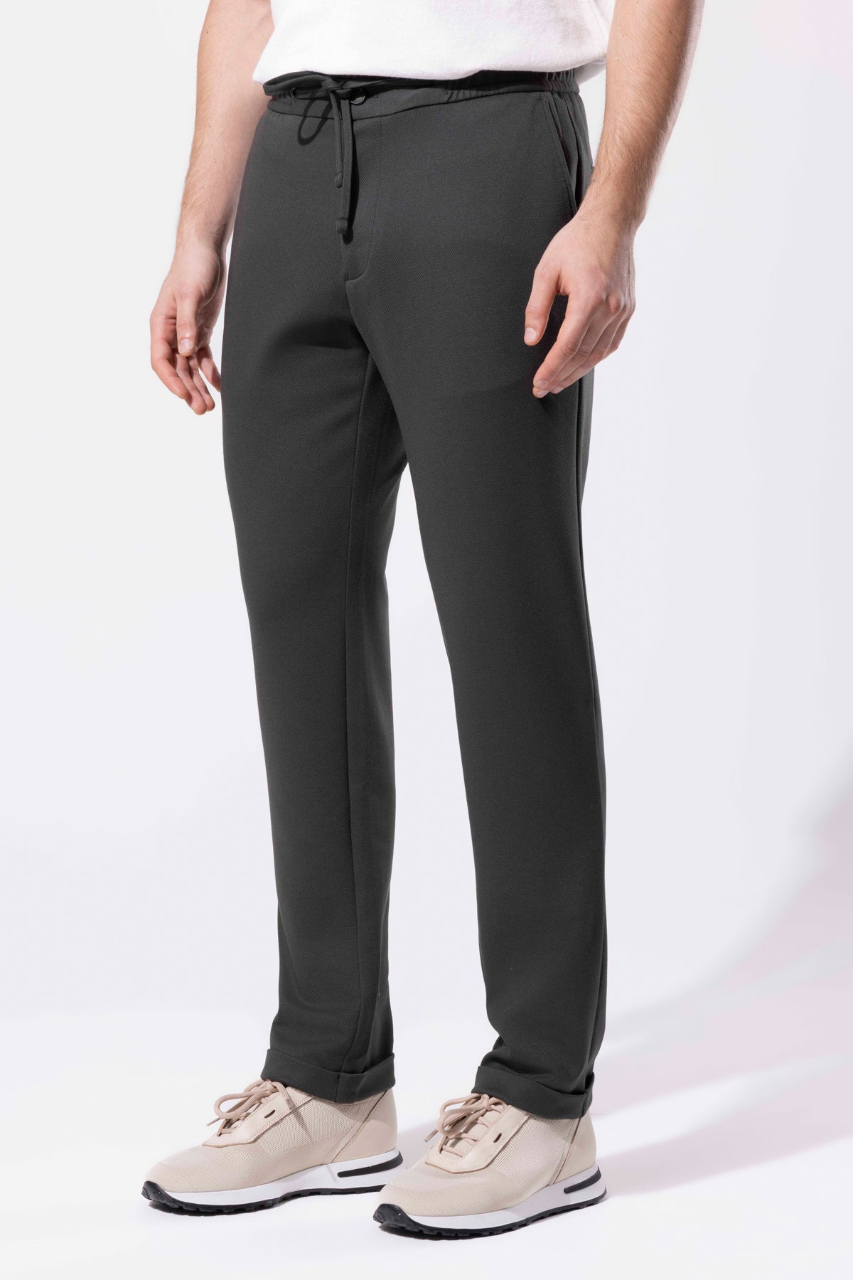 Men's Pants with Drawstring Waist