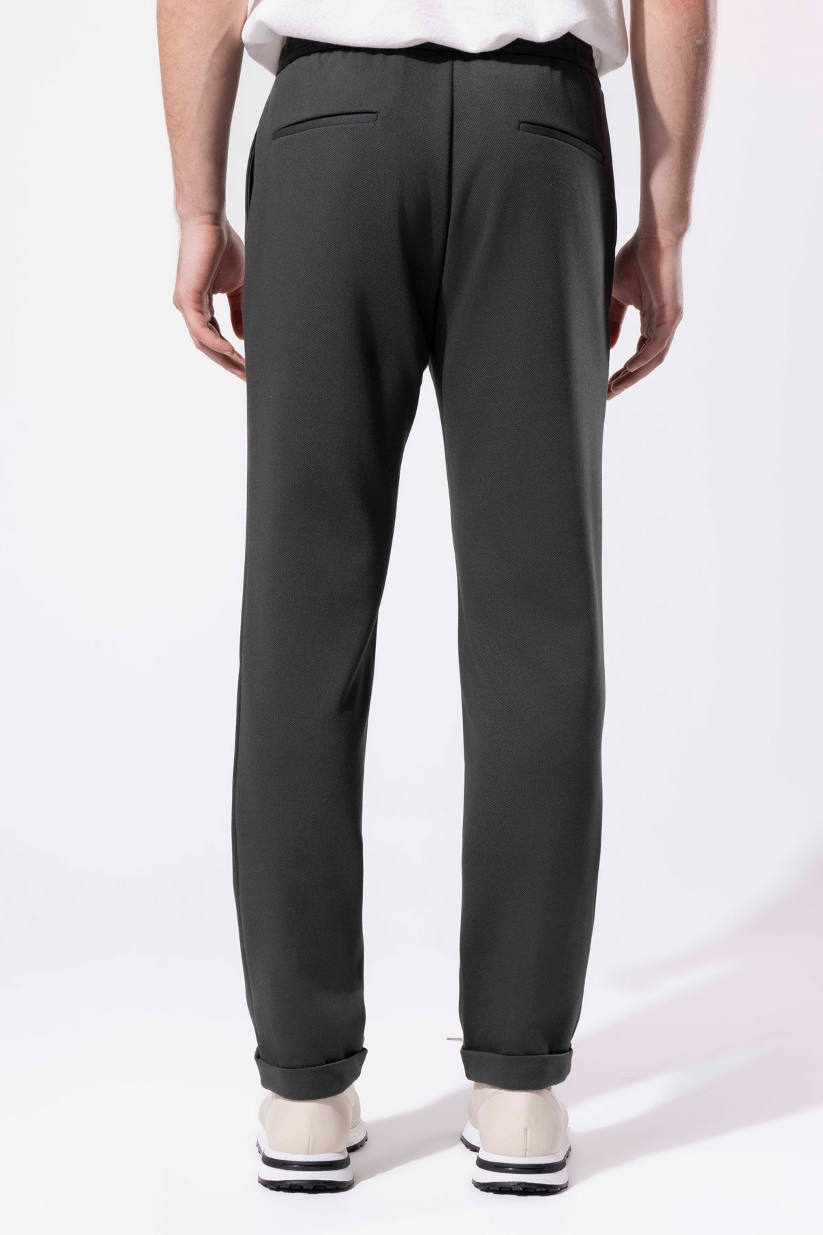 Men's Pants with Drawstring Waist