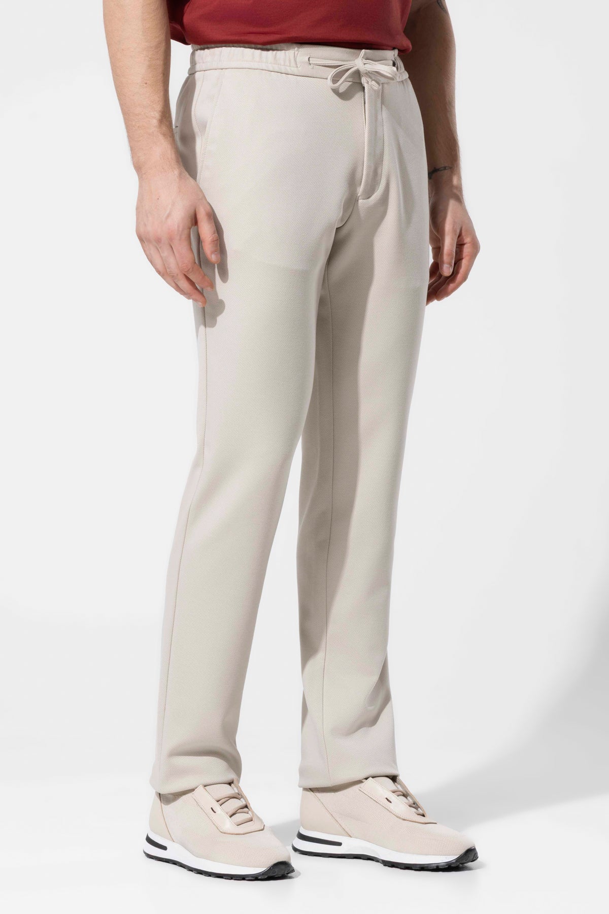 Men's Pants with Drawstring Waist
