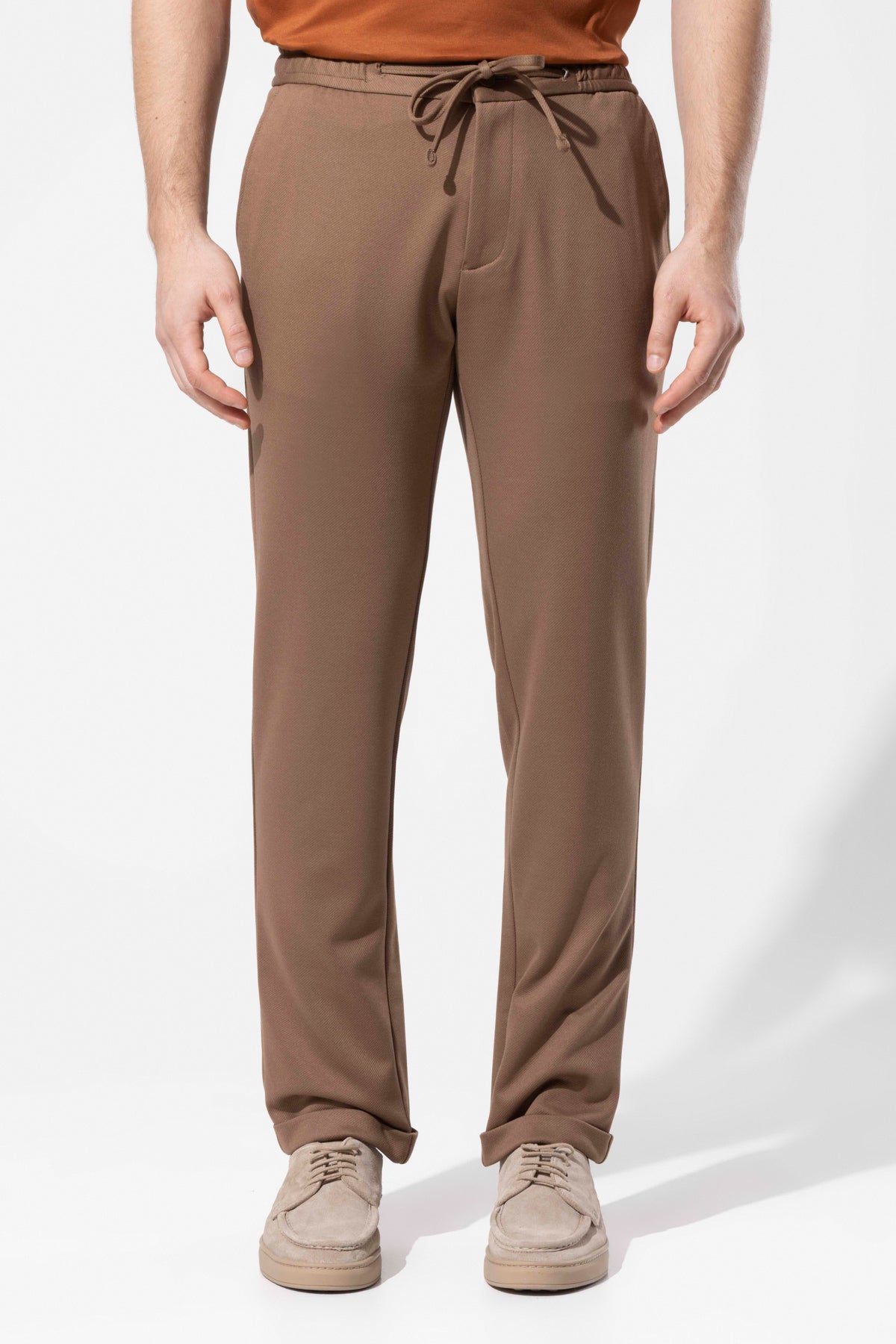 Men's Pants with Drawstring Waist