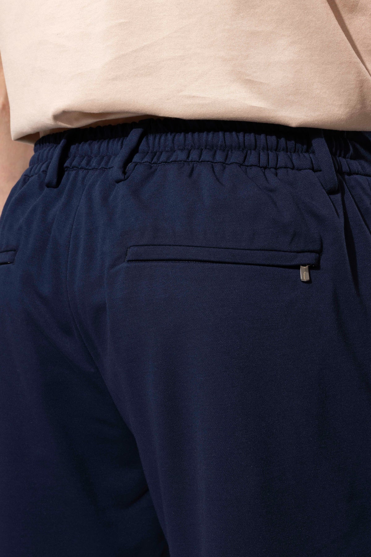 Rayon Karışımlı Bağcıklı Erkek Pantolon