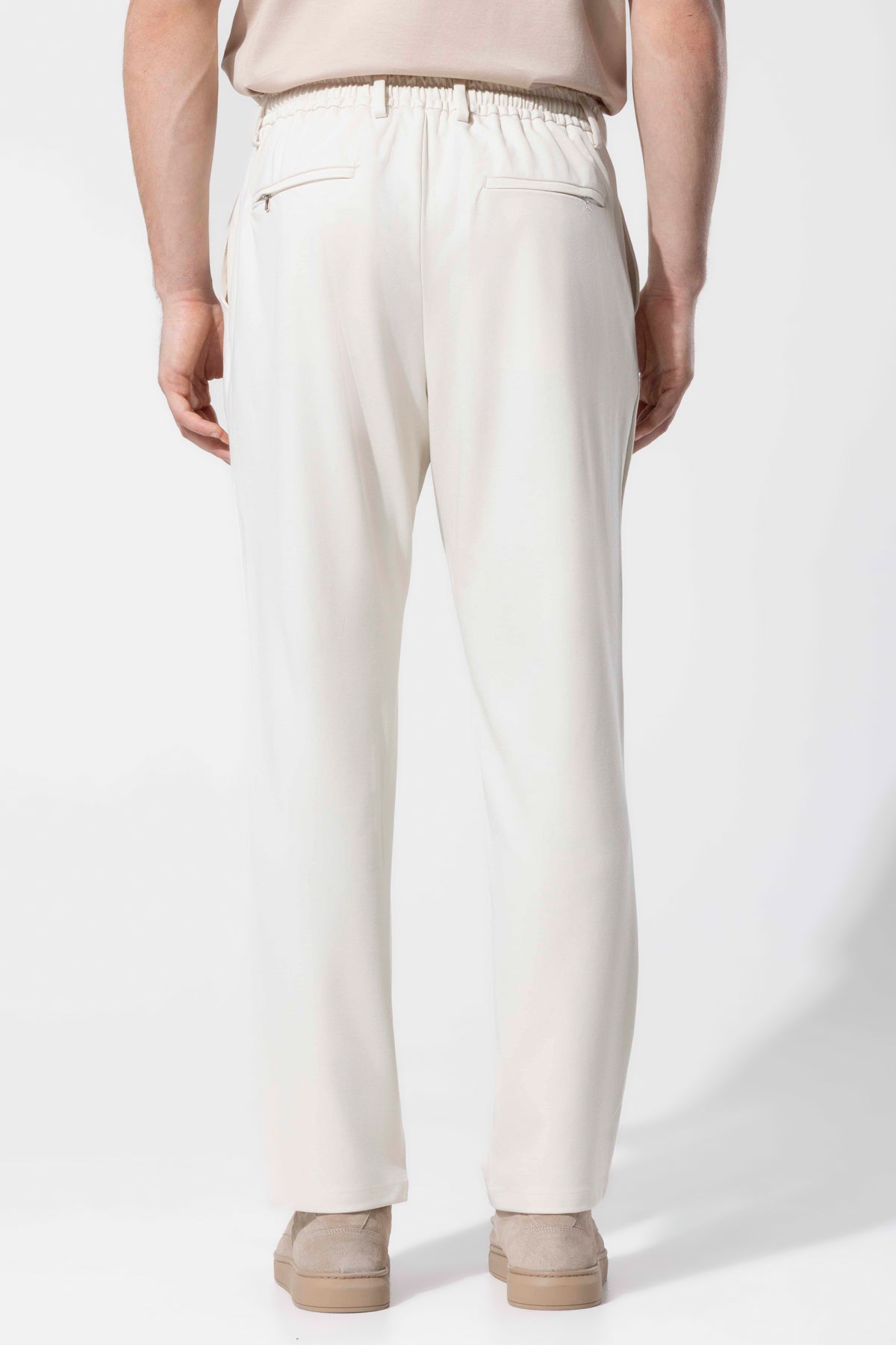 Rayon Karışımlı Bağcıklı Erkek Pantolon