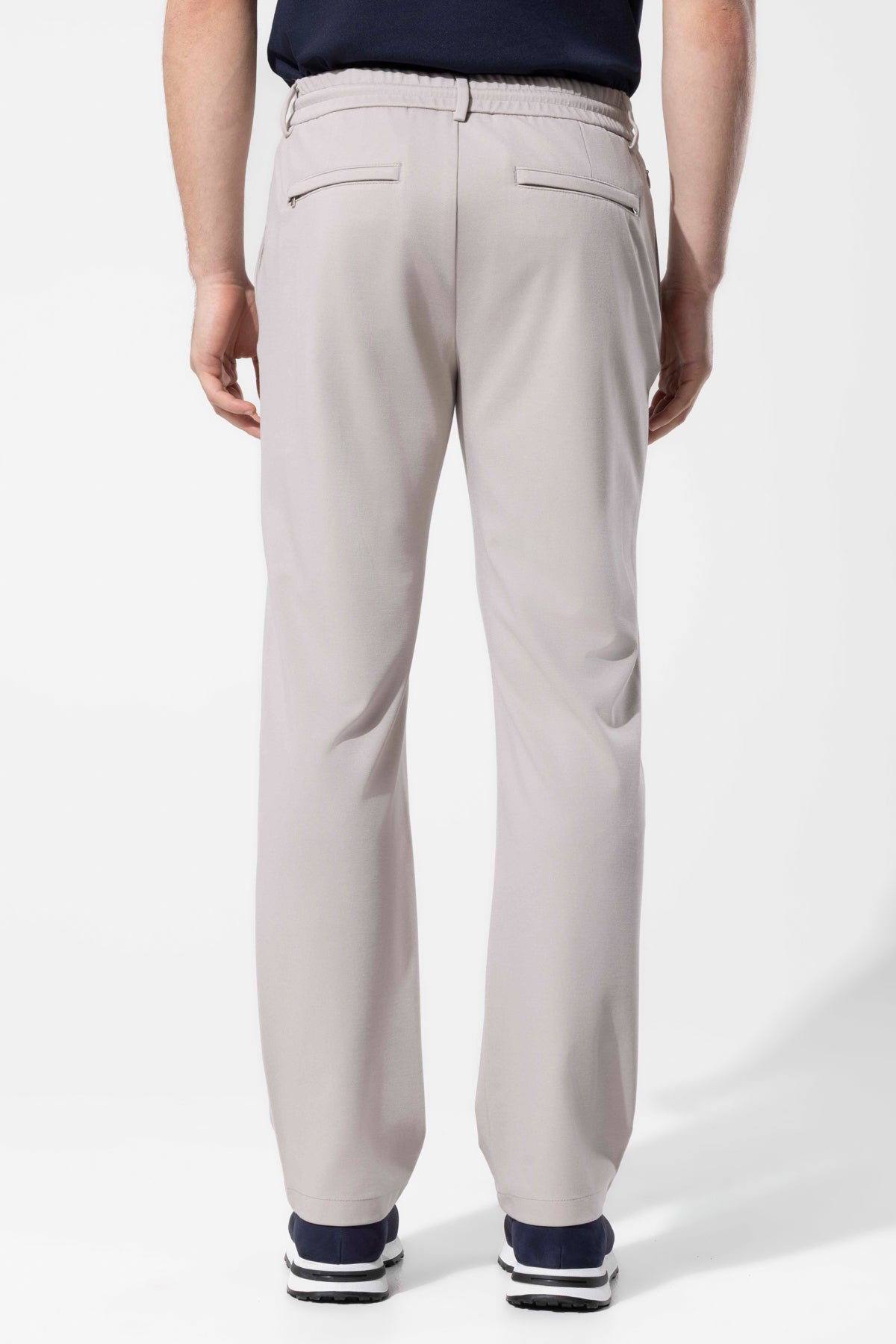 Bağcıklı Bel Detaylı Rayon Karışımlı Erkek Pantolon