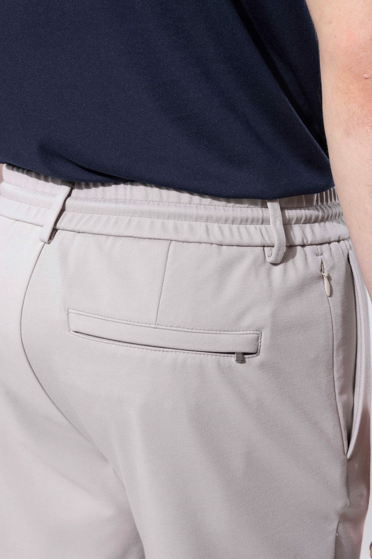 Bağcıklı Bel Detaylı Rayon Karışımlı Erkek Pantolon