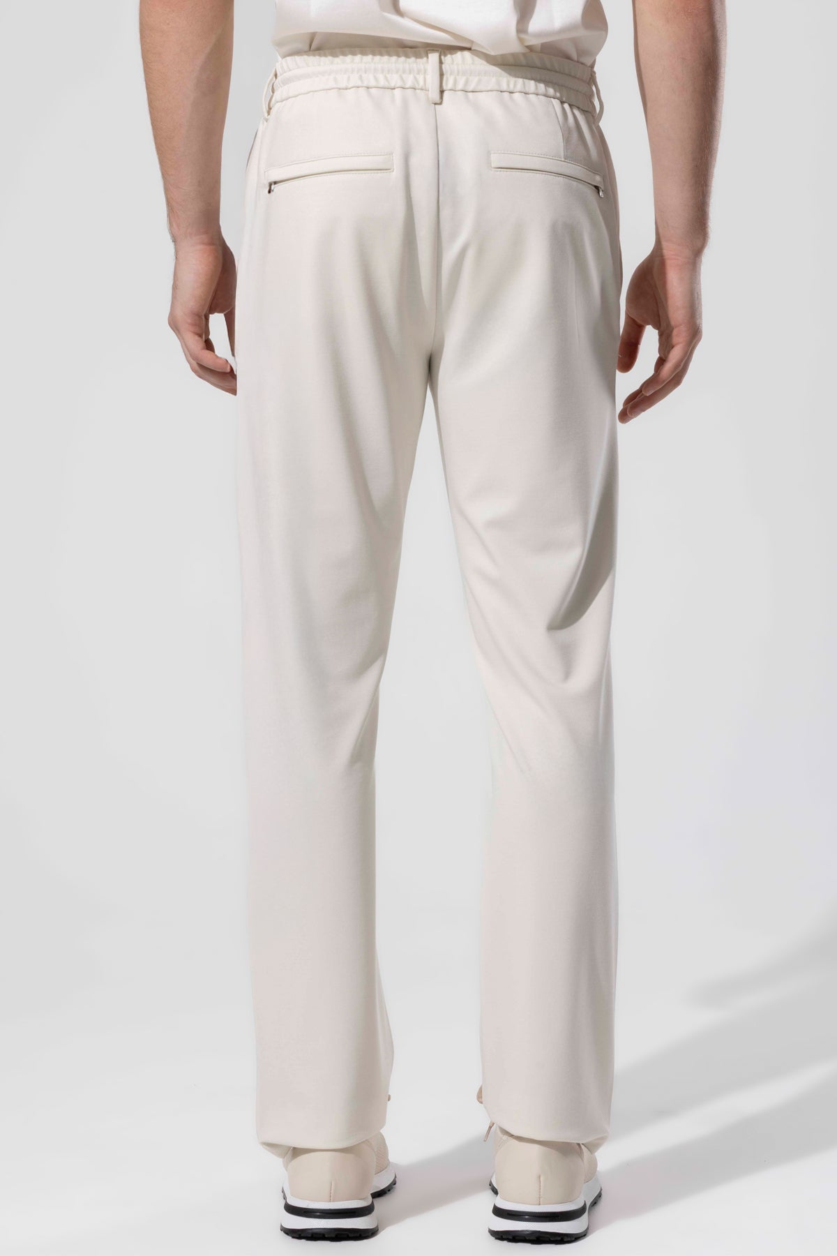 Bağcıklı Bel Detaylı Rayon Karışımlı Erkek Pantolon
