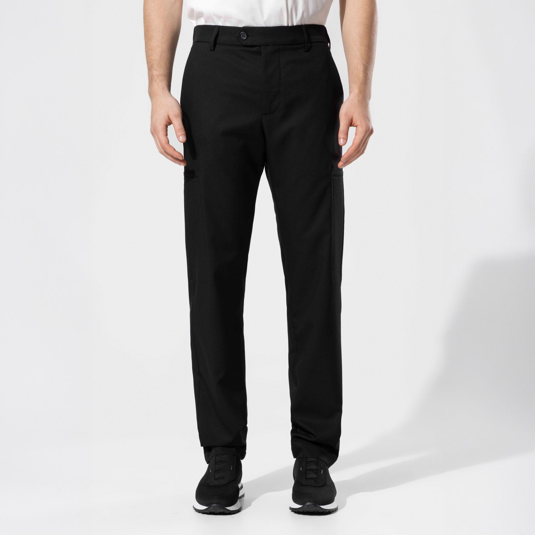 Tencel Karışımlı Modern Kesim Erkek Pantolon