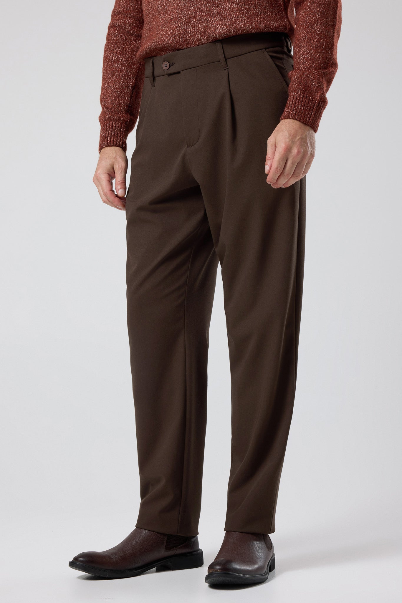Pileli Klasik Pantolon - PNT-6091-BEIGE-30 - PNT-6091-BEIGE-30_11