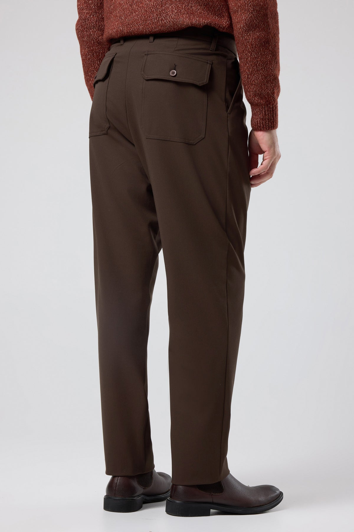 Pileli Klasik Pantolon - PNT-6091-BEIGE-30 - PNT-6091-BEIGE-30_14
