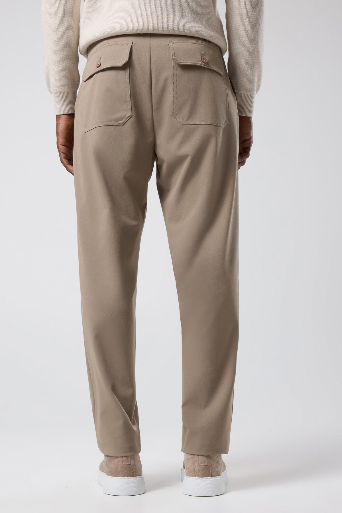 Pileli Klasik Pantolon - PNT-6091-BEIGE-30 - PNT-6091-BEIGE-30_26