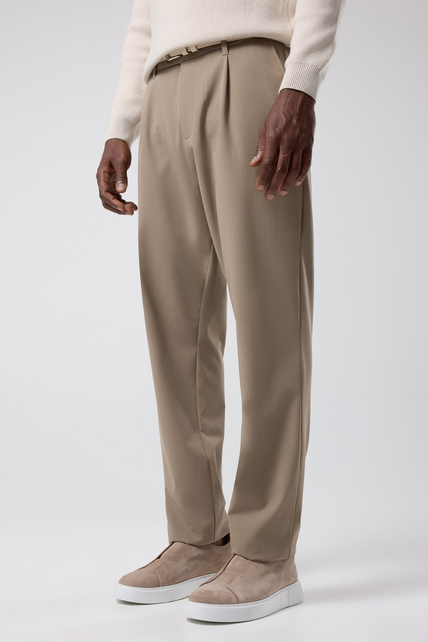 Pileli Klasik Pantolon - PNT-6091-BEIGE-30 - PNT-6091-BEIGE-30_29