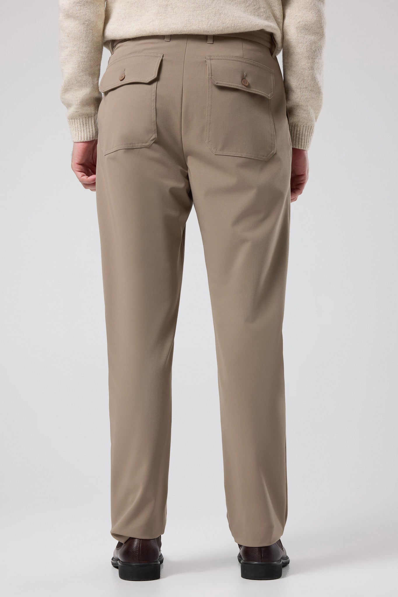 Pileli Klasik Pantolon - PNT-6091-BEIGE-30 - 30 - PNT-6091-BEIGE-30_30