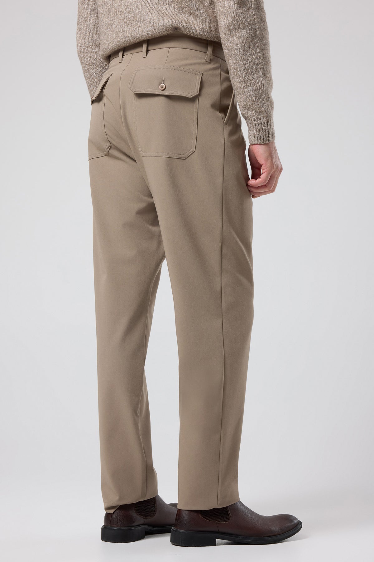 Pileli Klasik Pantolon - PNT-6091-BEIGE-30 - 31 - PNT-6091-BEIGE-30_31