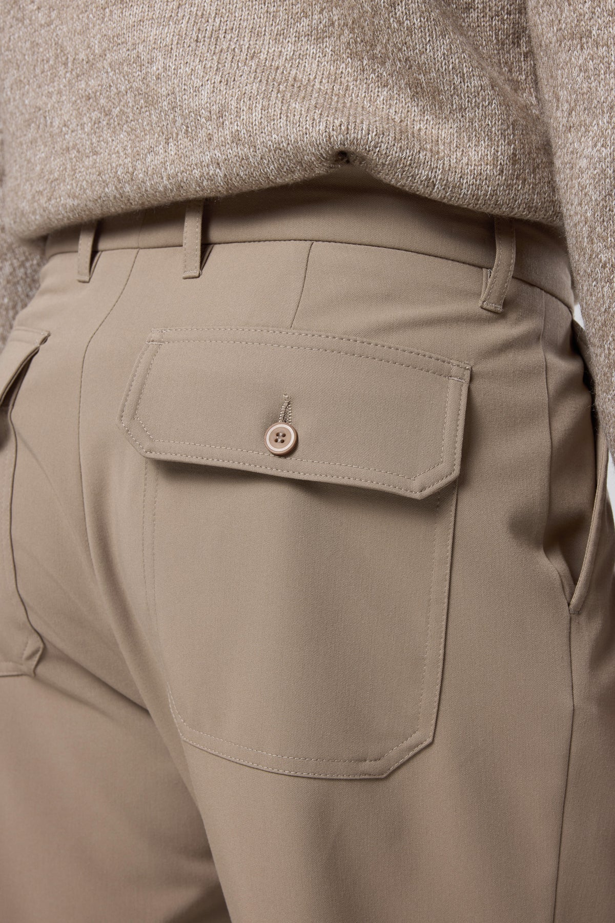 Pileli Klasik Pantolon - PNT-6091-BEIGE-30 - 34 - PNT-6091-BEIGE-30_34
