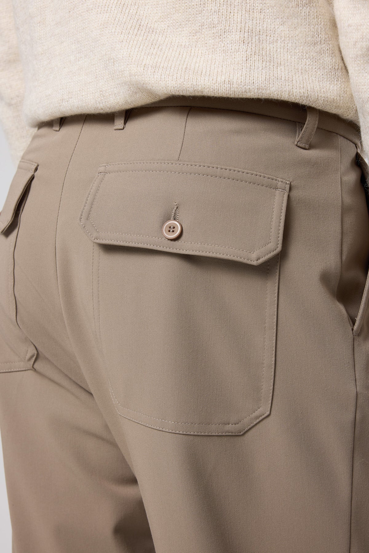 Pileli Klasik Pantolon - PNT-6091-BEIGE-30 - 36 - PNT-6091-BEIGE-30_36