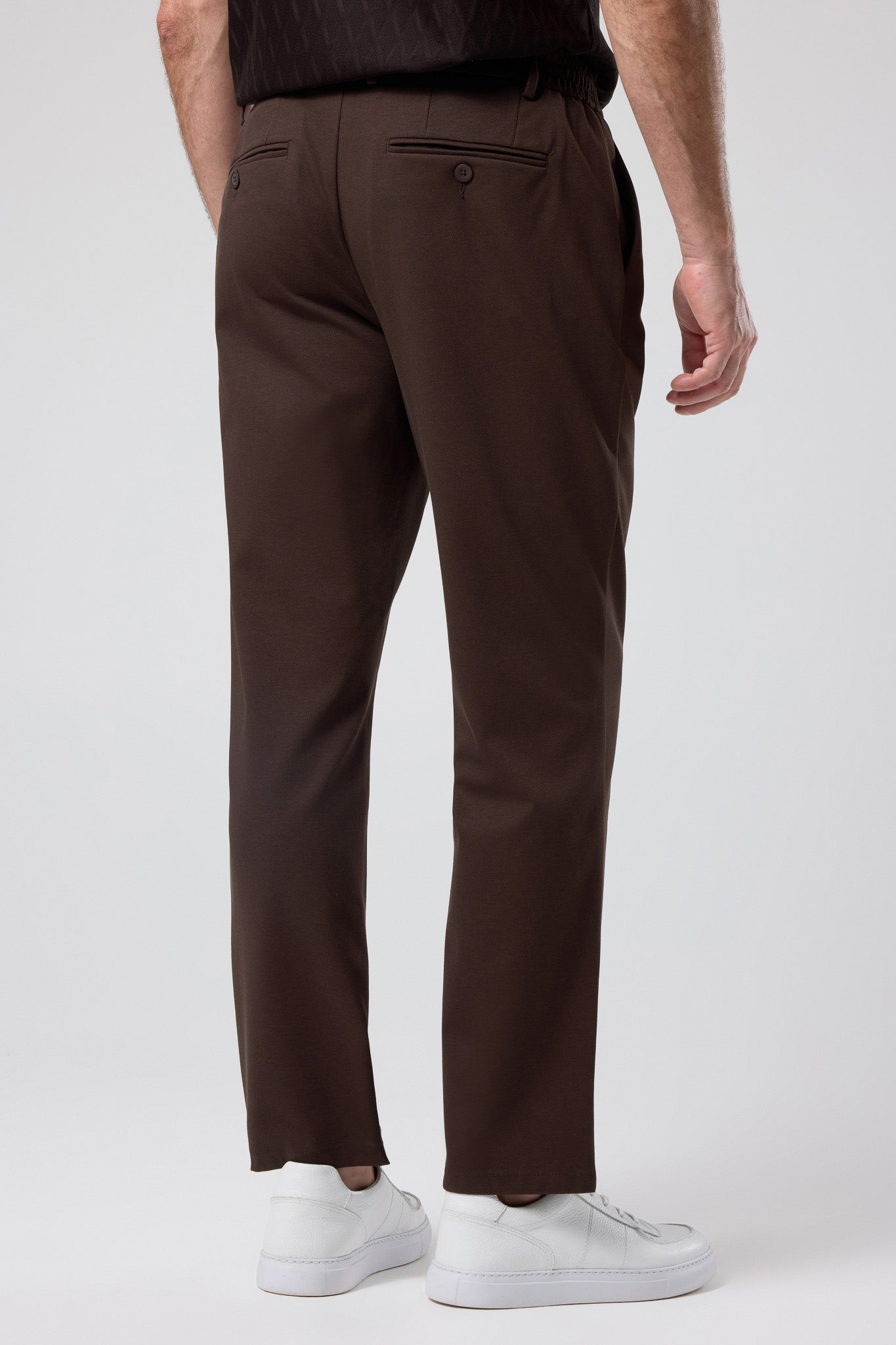 Bağcıklı Pileli Pantolon - PNT-6094-BEIGE-30 - PNT-6094-BEIGE-30_8