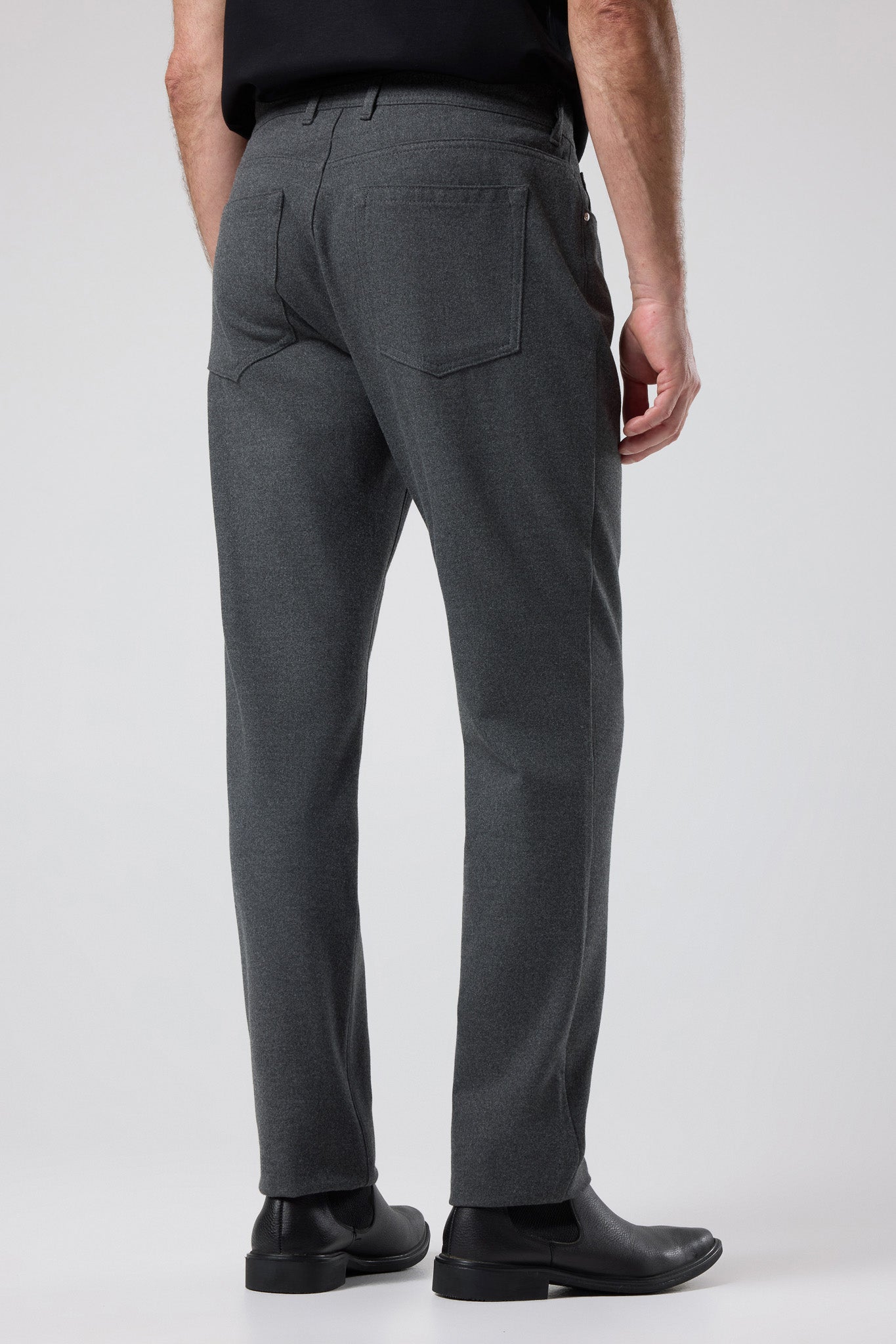 Beş Cepli Düz Kesim Pantolon - PNT-6095-ANTRACITE-30 - PNT-6095-ANTRACITE-30_3