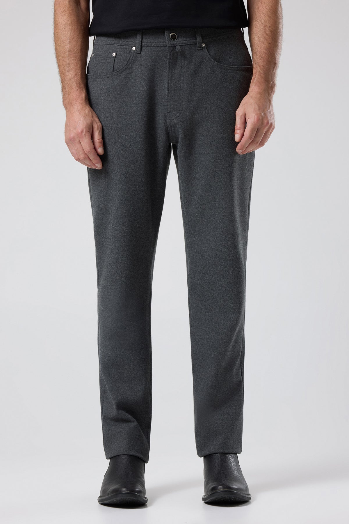 Beş Cepli Düz Kesim Pantolon - PNT-6095-ANTRACITE-30