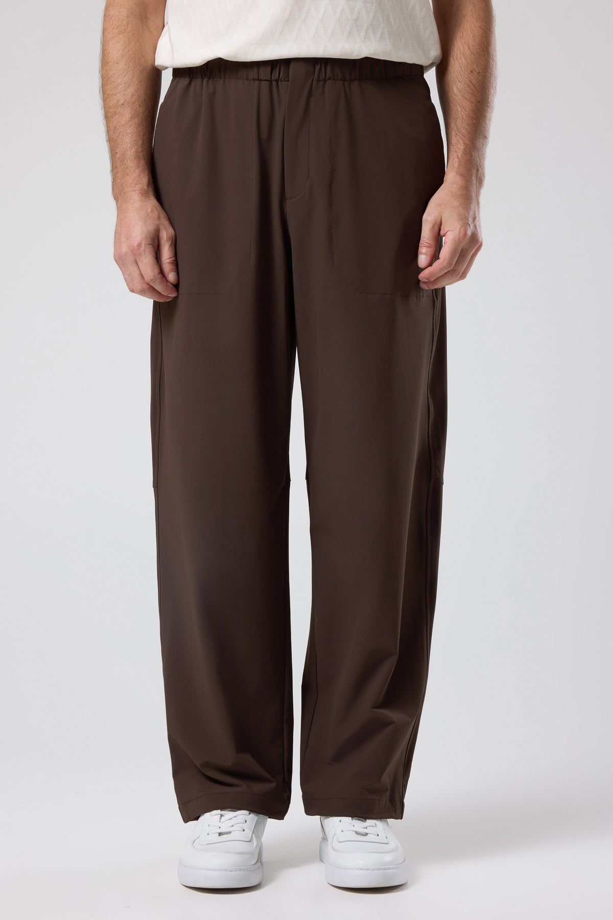 Elastik Belli Rahat Kesim Pantolon - PNT-6096-BEIGE-30 - PNT-6096-BEIGE-30_12