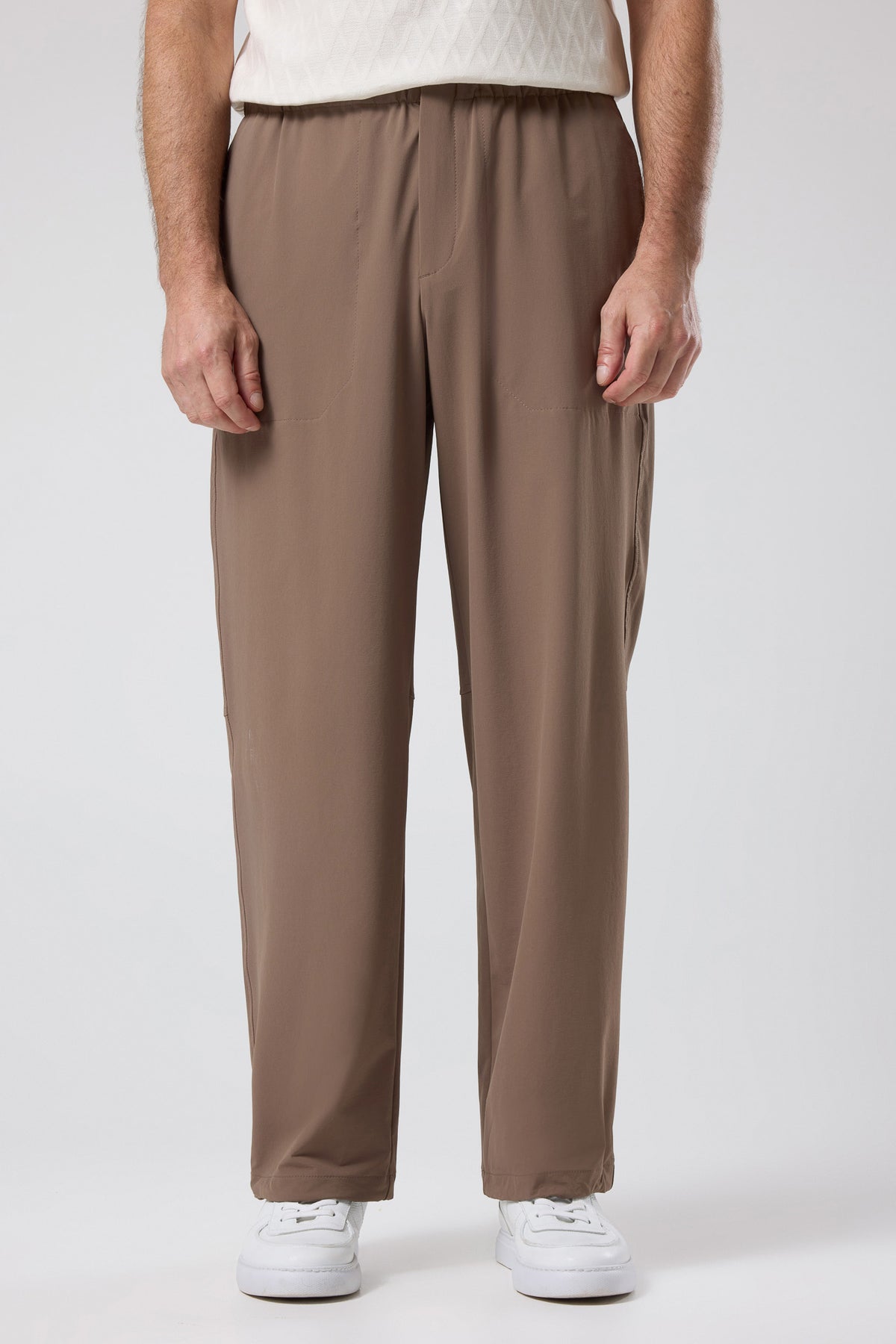 Elastik Belli Rahat Kesim Pantolon - PNT-6096-BEIGE-30 - PNT-6096-BEIGE-30_18