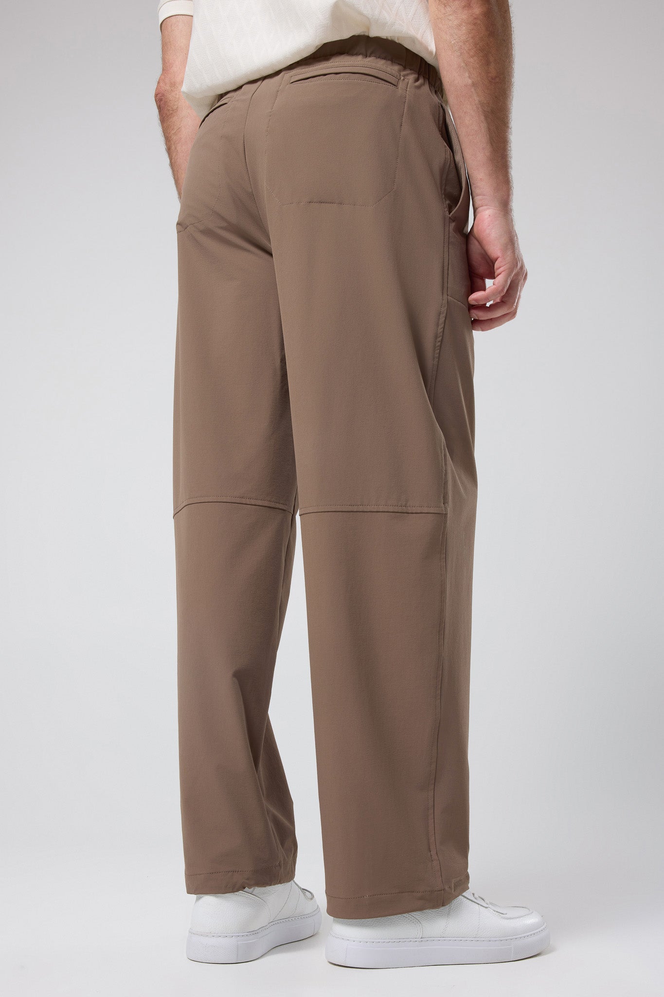 Elastik Belli Rahat Kesim Pantolon - PNT-6096-BEIGE-30 - PNT-6096-BEIGE-30_23