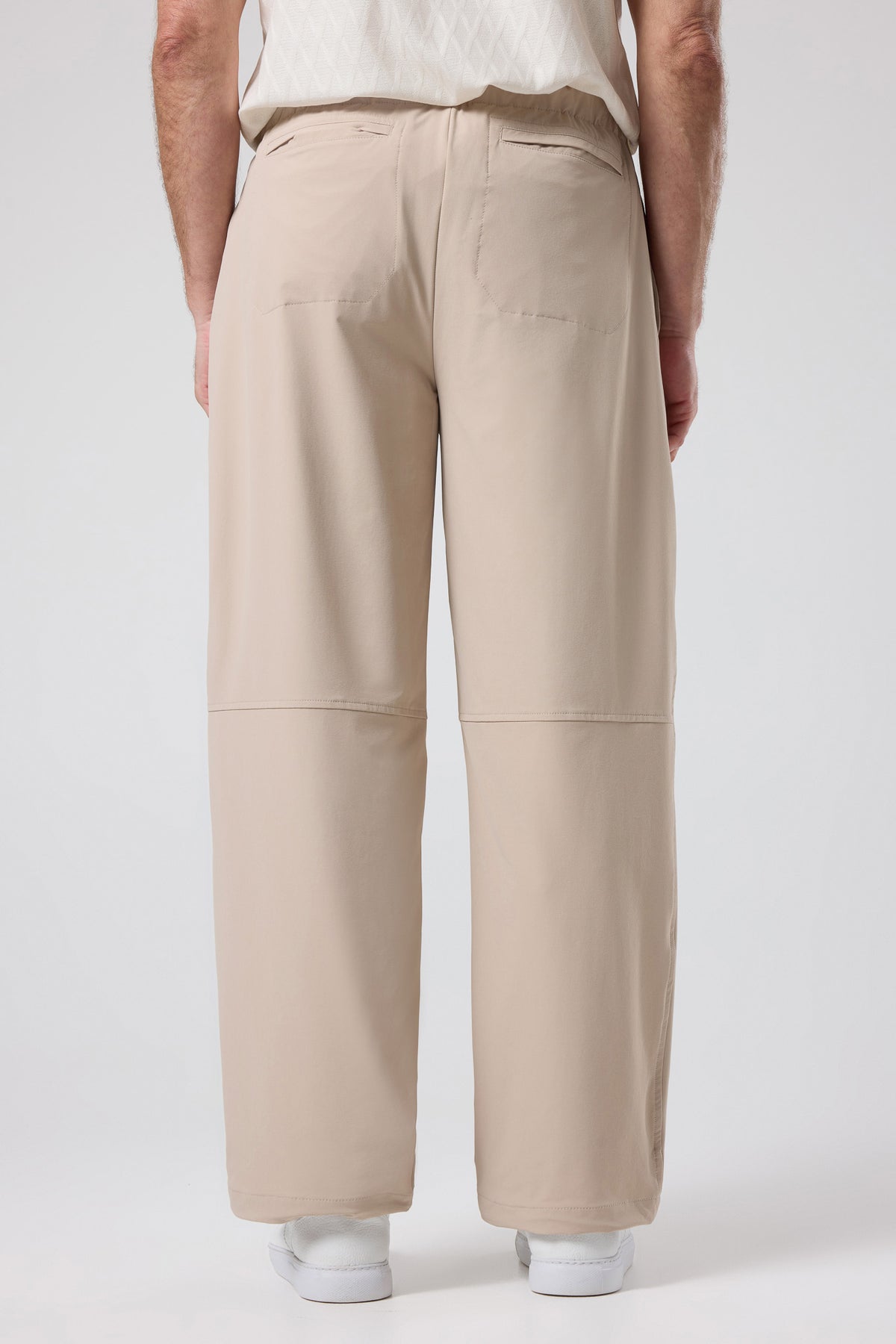 Elastik Belli Rahat Kesim Pantolon - PNT-6096-BEIGE-30 - PNT-6096-BEIGE-30_2