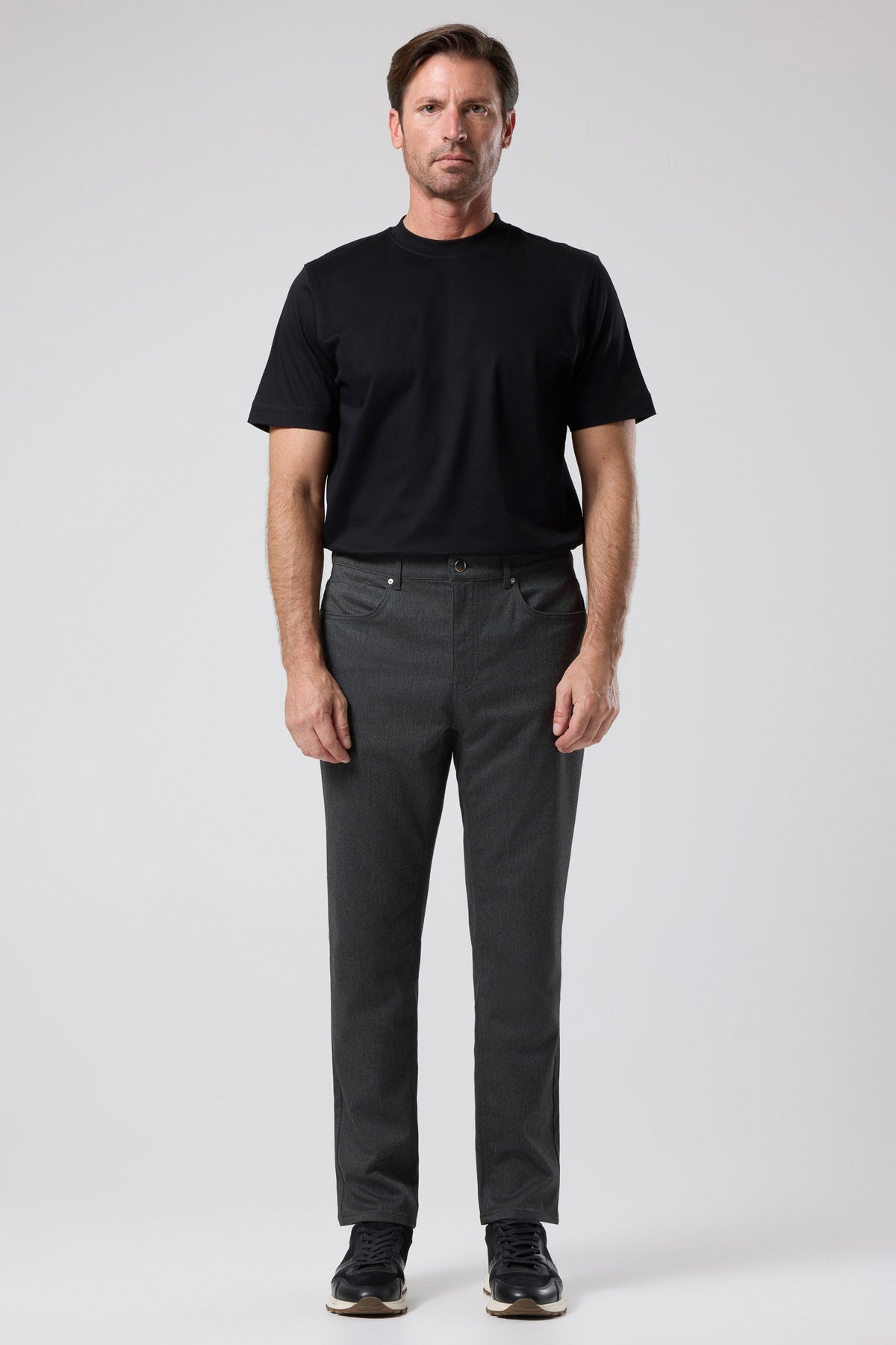 Beş Cepli Klasik Pantolon - PNT-6098-ANTRACITE-30