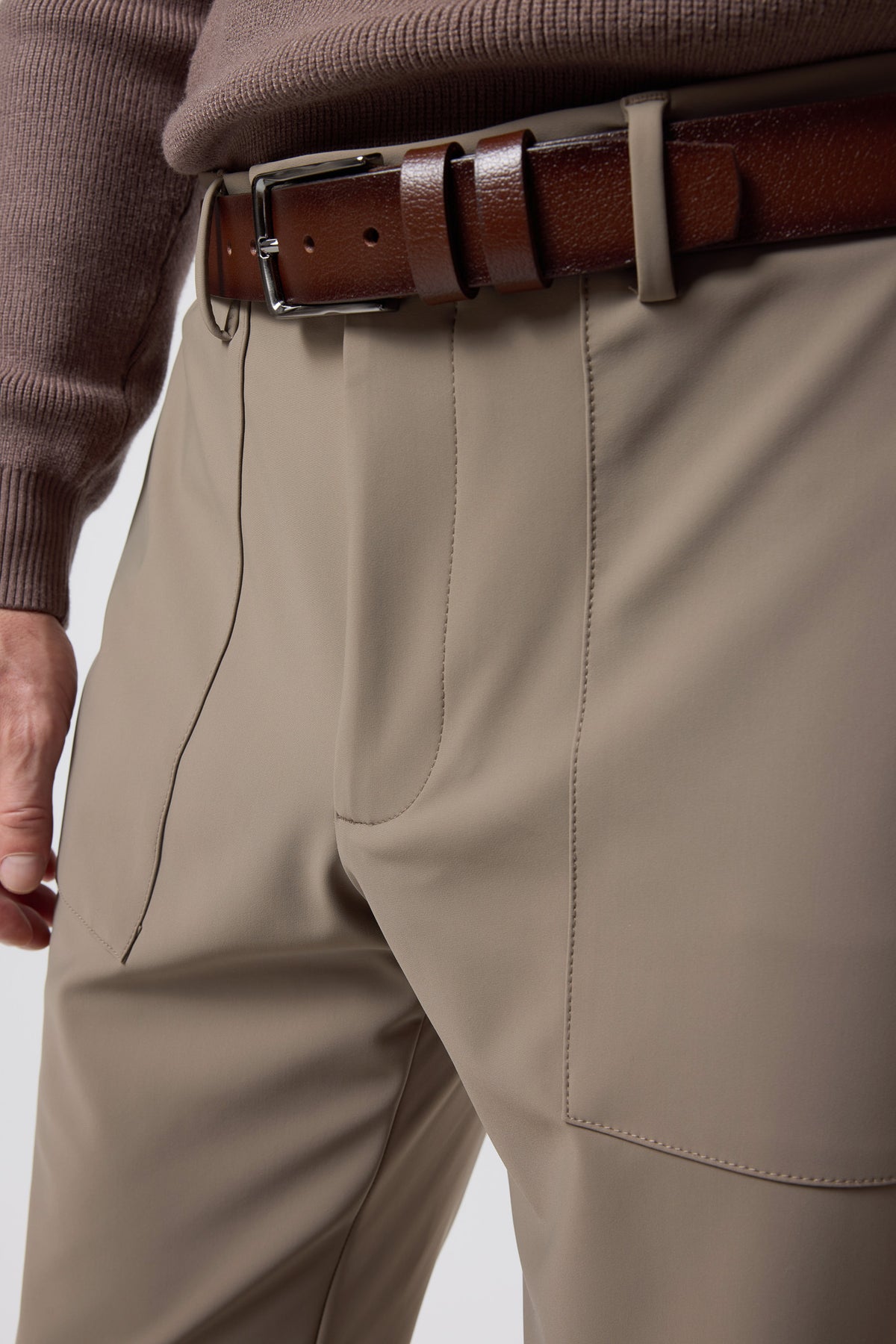 Cep Detaylı Pantolon - PNT-6100-BEIGE-30 - PNT-6100-BEIGE-30_21