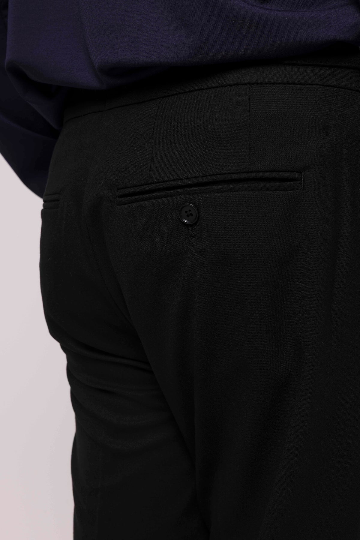 Pile Detaylı Kumaş Pantolon