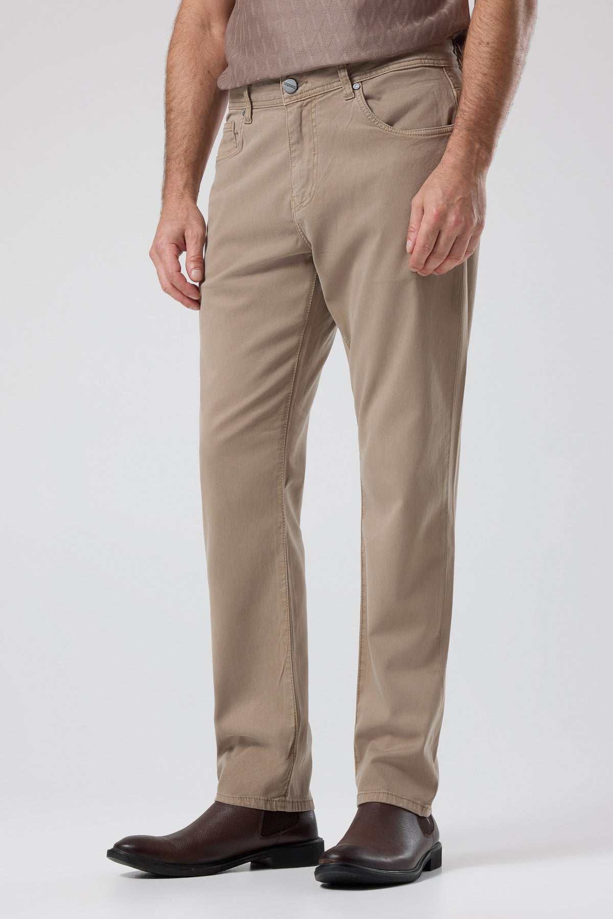 Düz Kesim Klasik Pantolon - PNT-6103-MINK-30 - PNT-6103-MINK-30_1