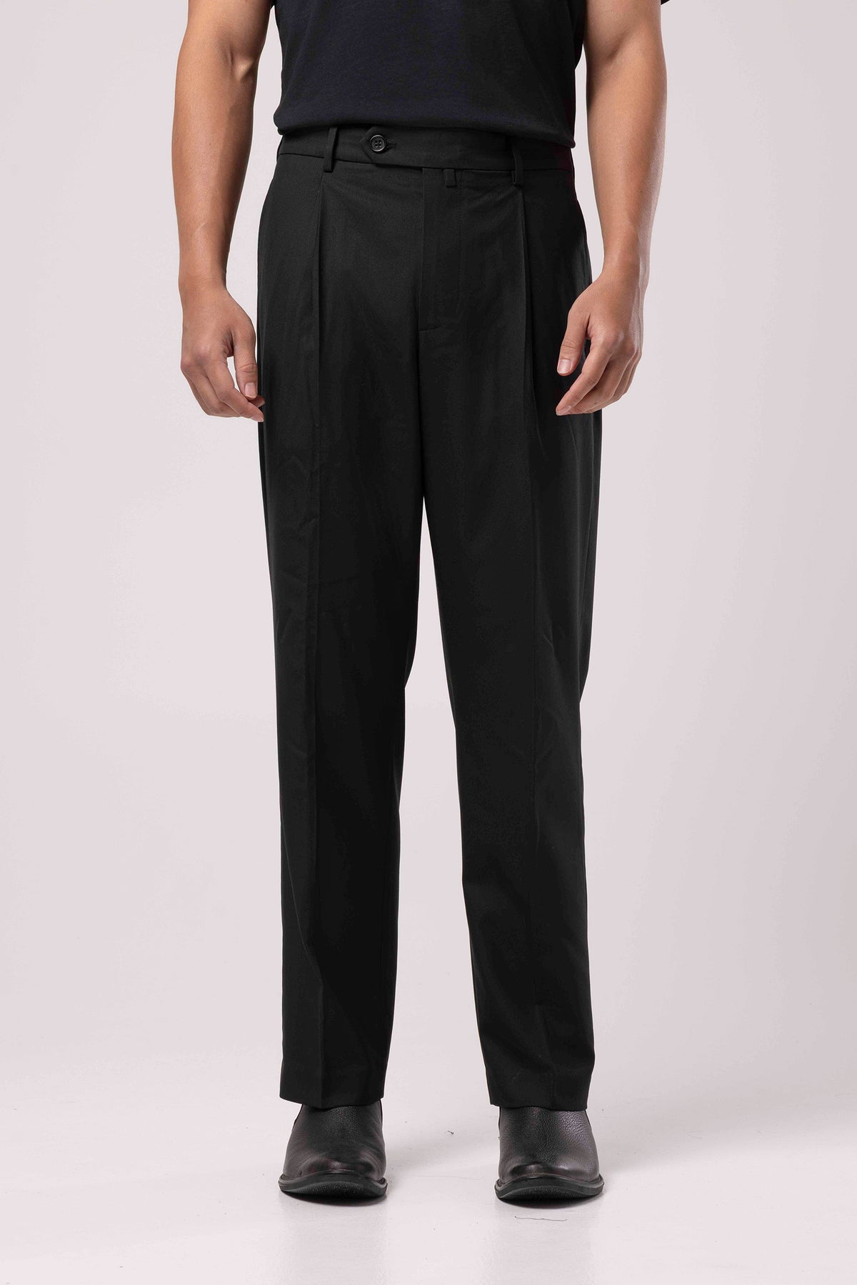 Classic Straight-Leg Trousers