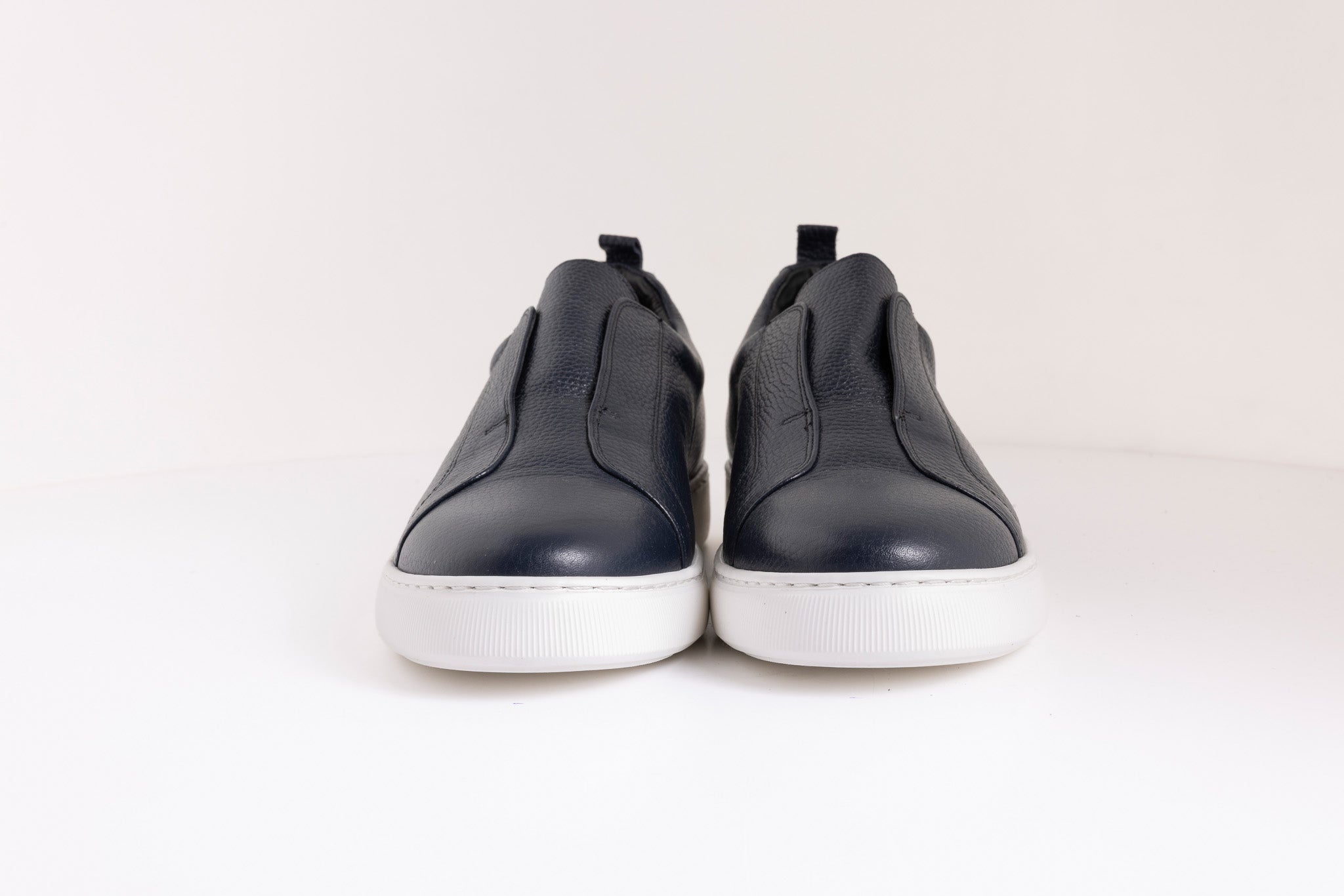 Deri Görünümlü Slip-On Sneaker