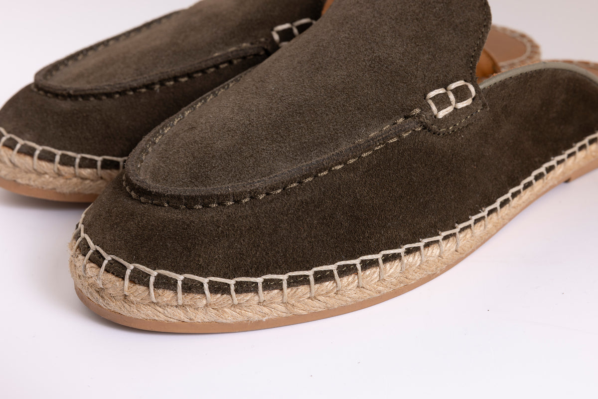 Espadril Tabanlı Günlük Terlik