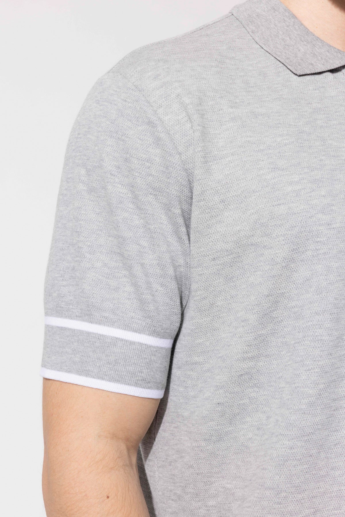 Knit Polo Shirt
