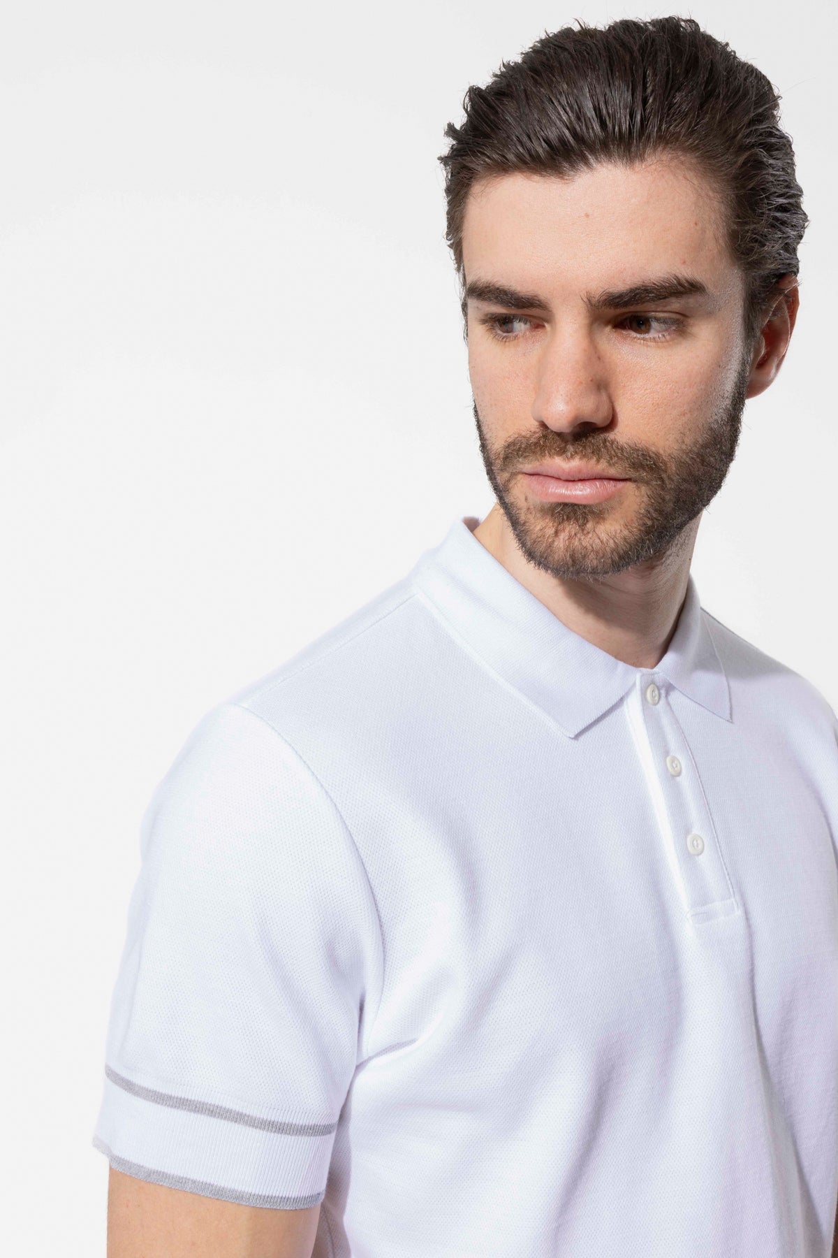 Knit Polo Shirt