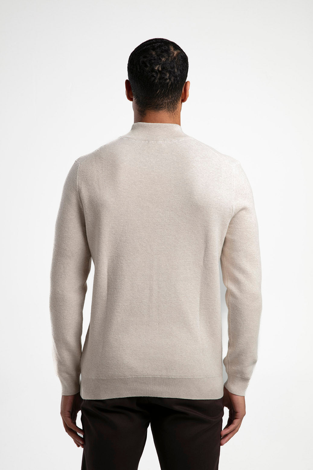 Men's Half-Mock Neck Knitwear