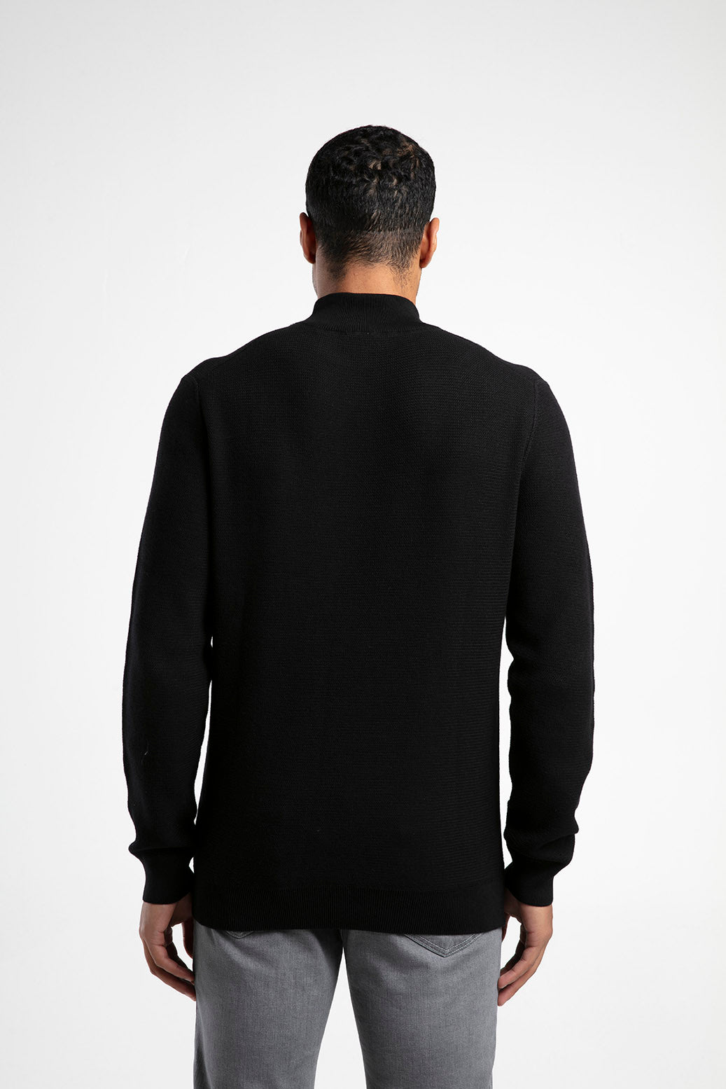 Men's Half-Mock Neck Knitwear