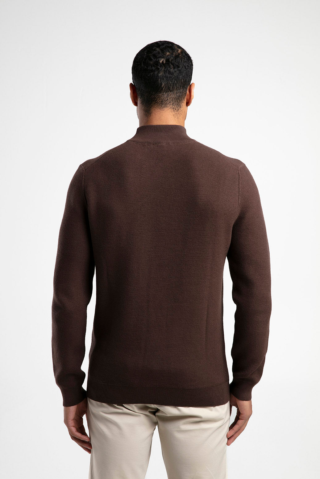 Men's Half-Mock Neck Knitwear