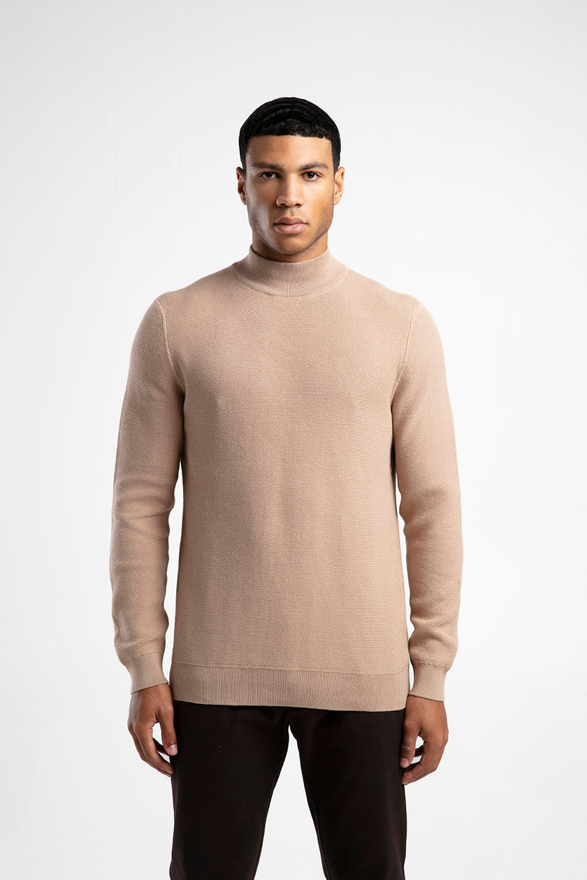 Yarım Balıkçı Yaka Erkek Triko