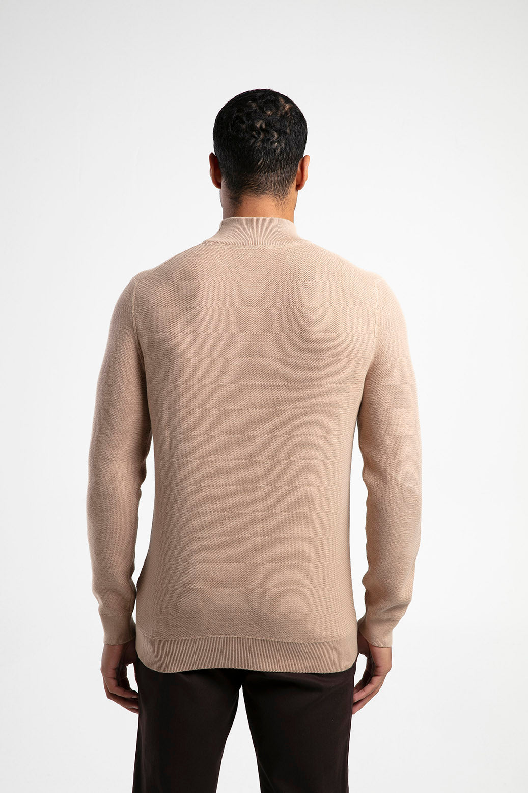 Men's Half-Mock Neck Knitwear