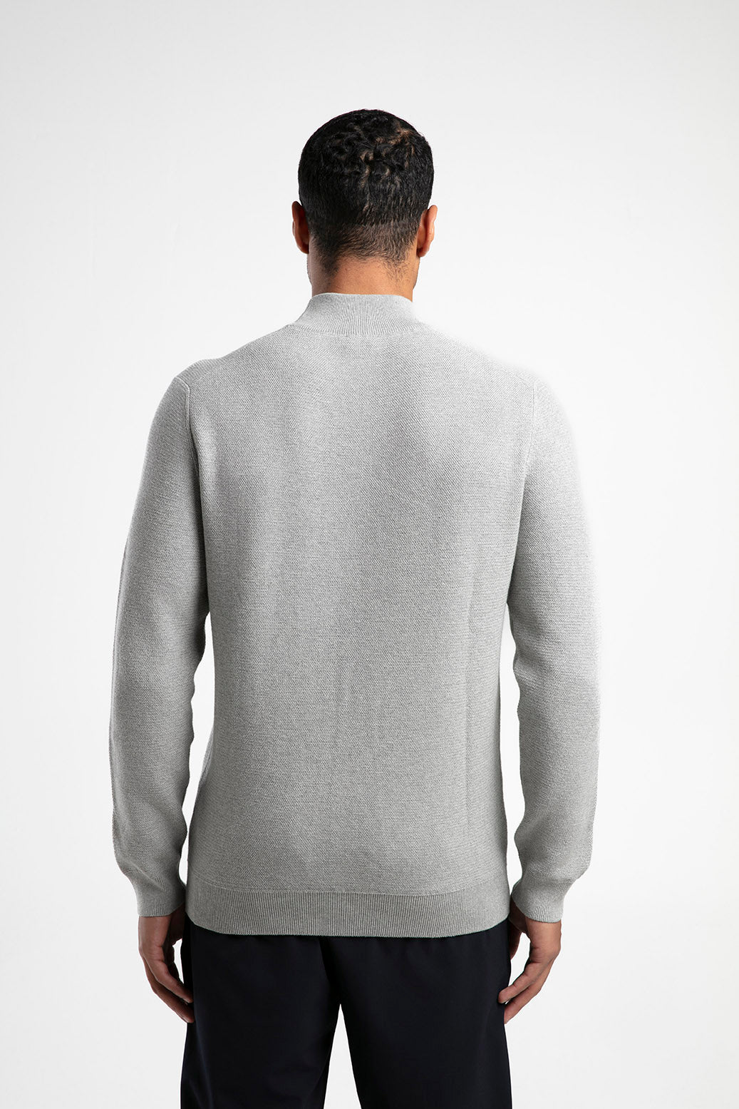 Men's Half-Mock Neck Knitwear