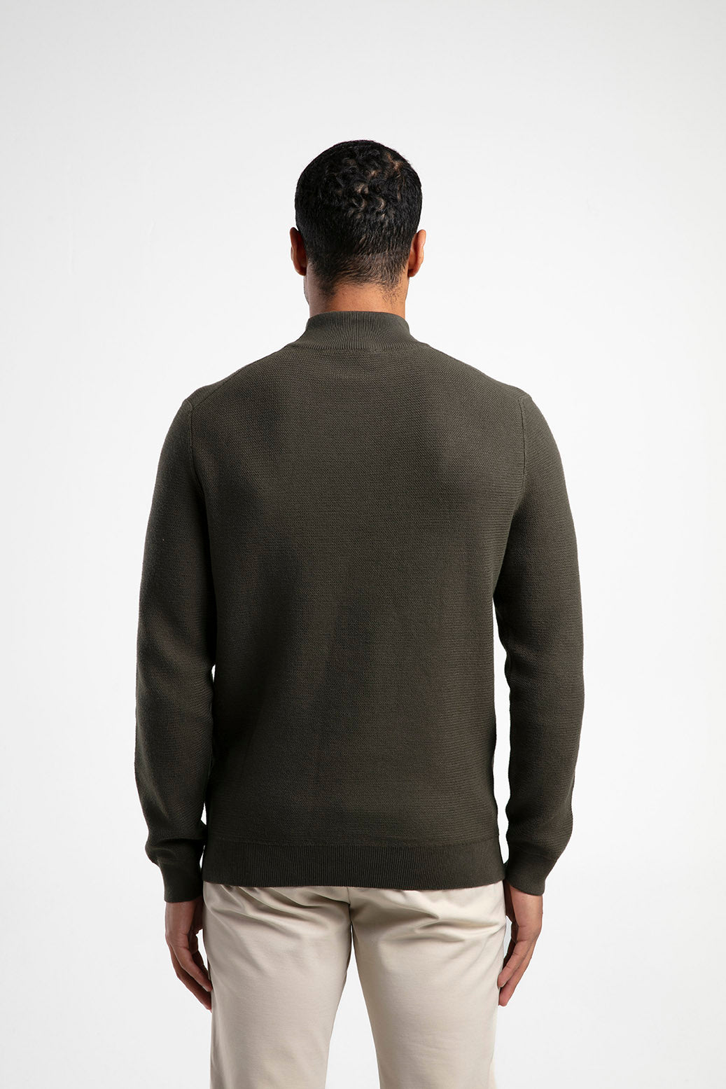 Men's Half-Mock Neck Knitwear