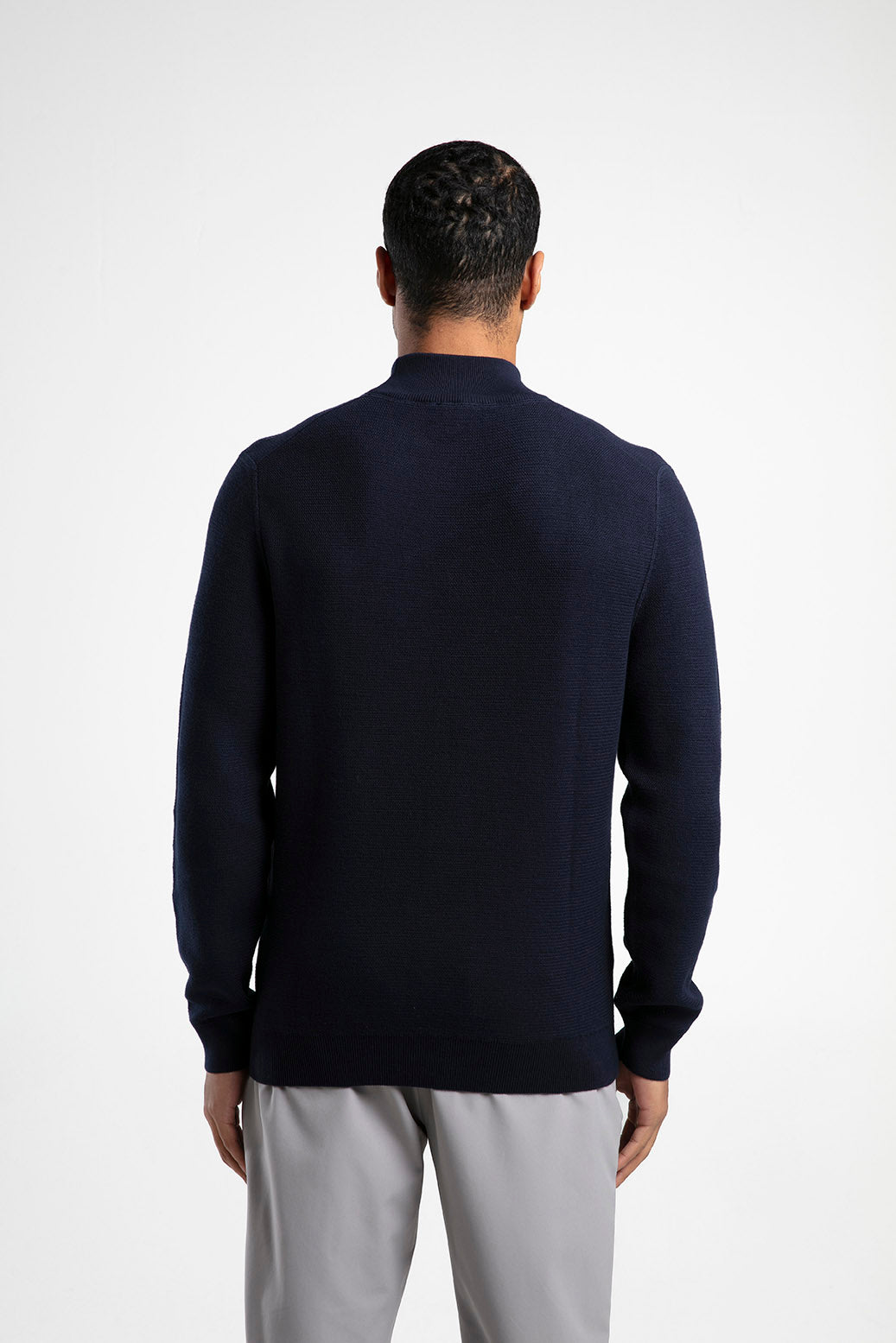 Men's Half-Mock Neck Knitwear