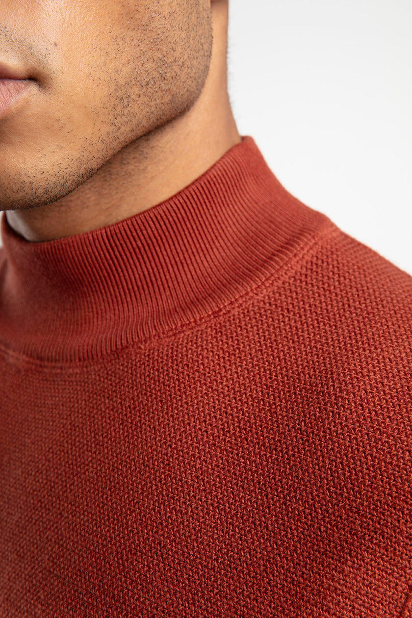 Yarım Balıkçı Yaka Erkek Triko