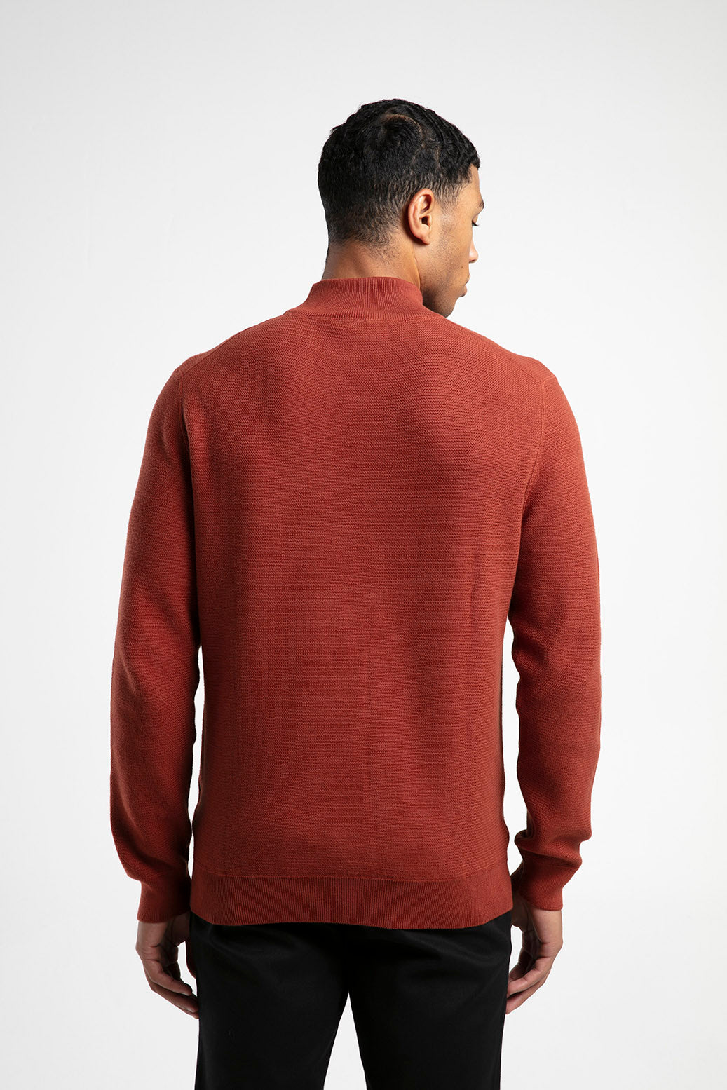 Men's Half-Mock Neck Knitwear
