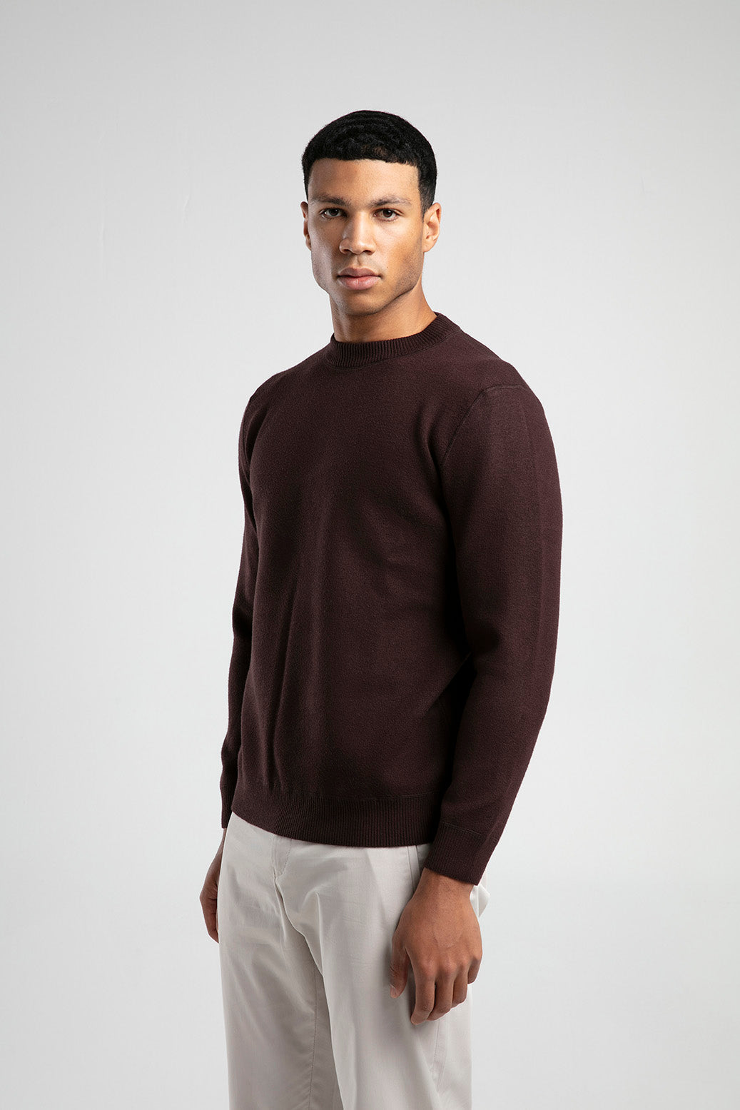 Bisiklet Yaka Erkek Triko