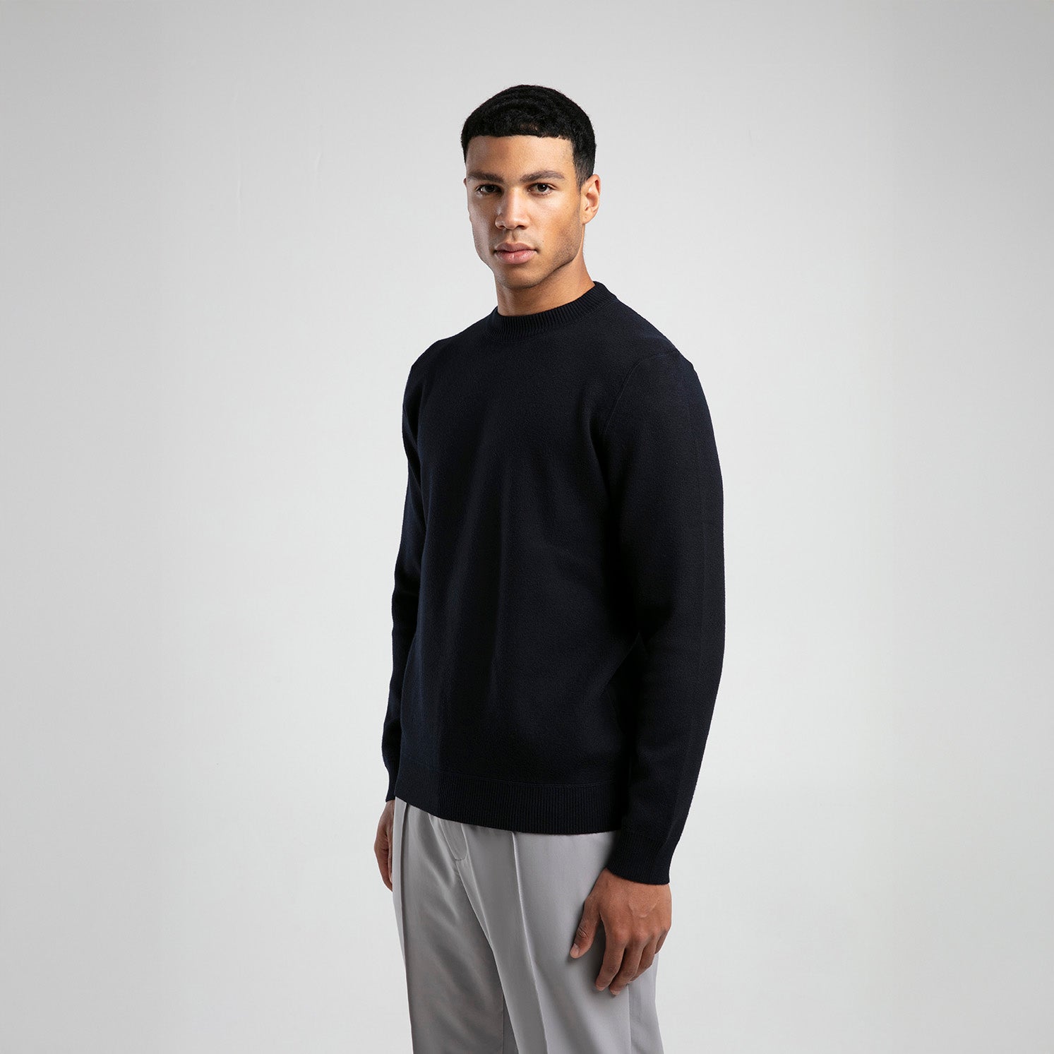 Bisiklet Yaka Erkek Triko