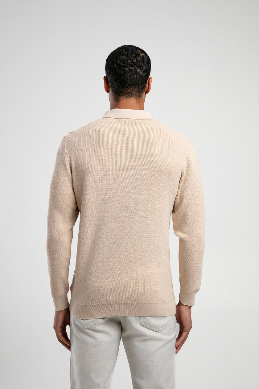 Polo Yaka Dokulu Triko