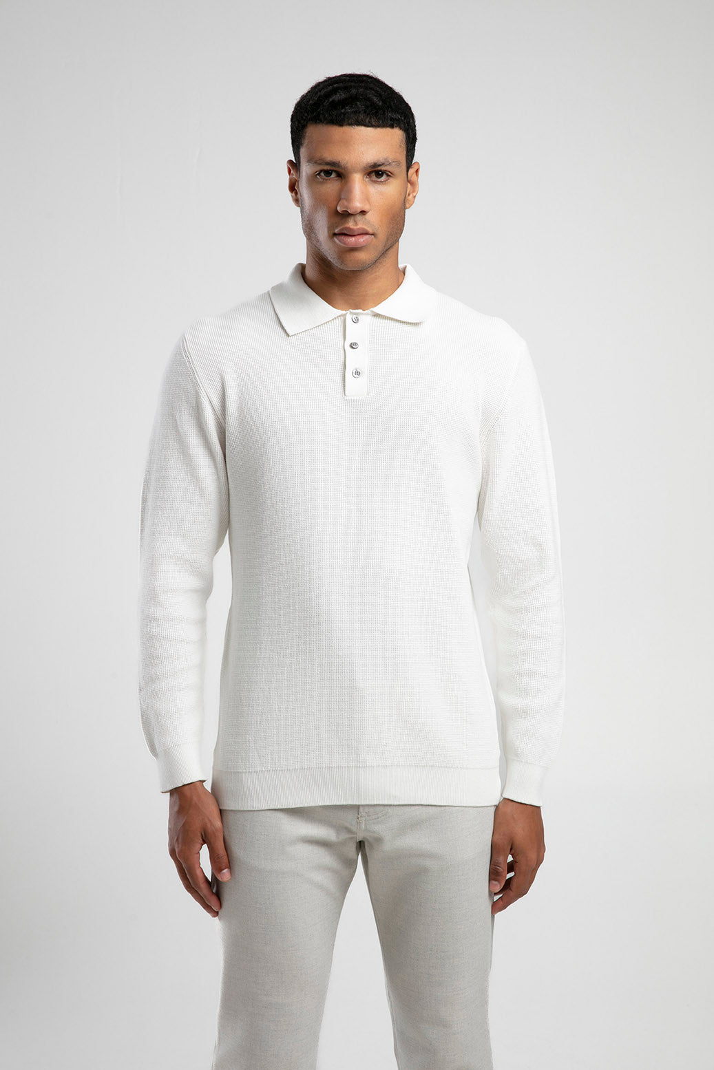 Polo Yaka Dokulu Triko