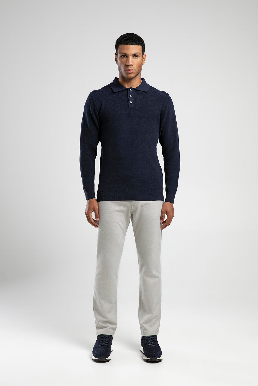 Polo Yaka Dokulu Triko